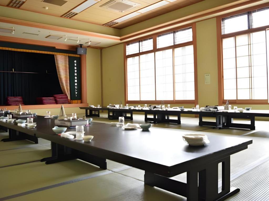 Takeo Onsen Heights Hotel Bagian luar foto