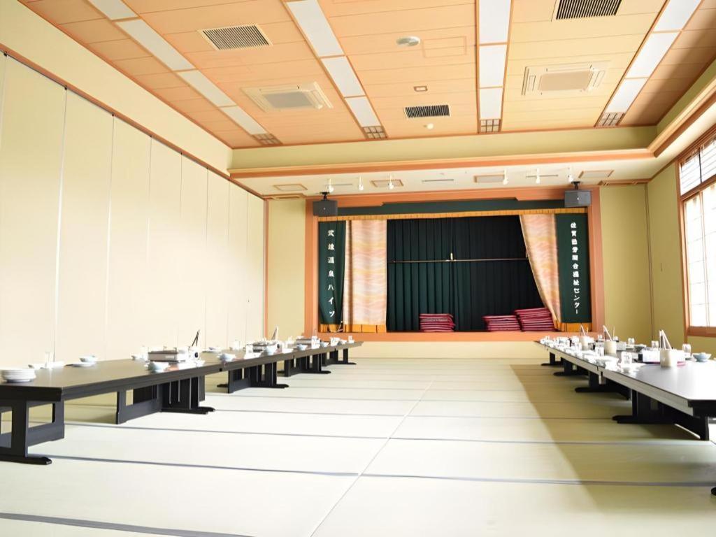 Takeo Onsen Heights Hotel Bagian luar foto